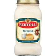 Bertolli Classic Alfredo Sauce with Aged Parmesan Cheese, Spaghetti Pasta Sauce, 15 oz