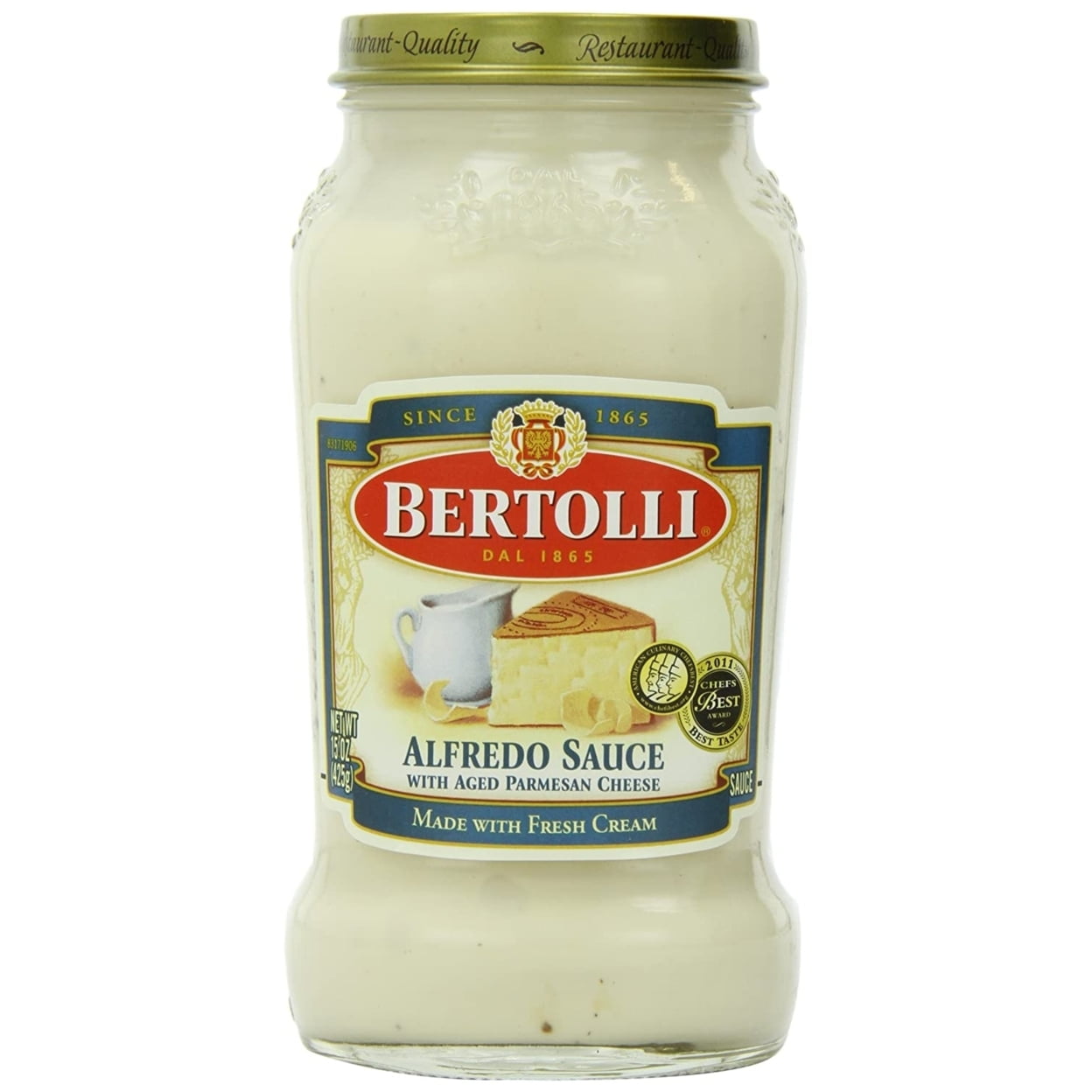 Bertolli Alfredo Sauce, 15 Ounce (1 Set of 3 Jars)