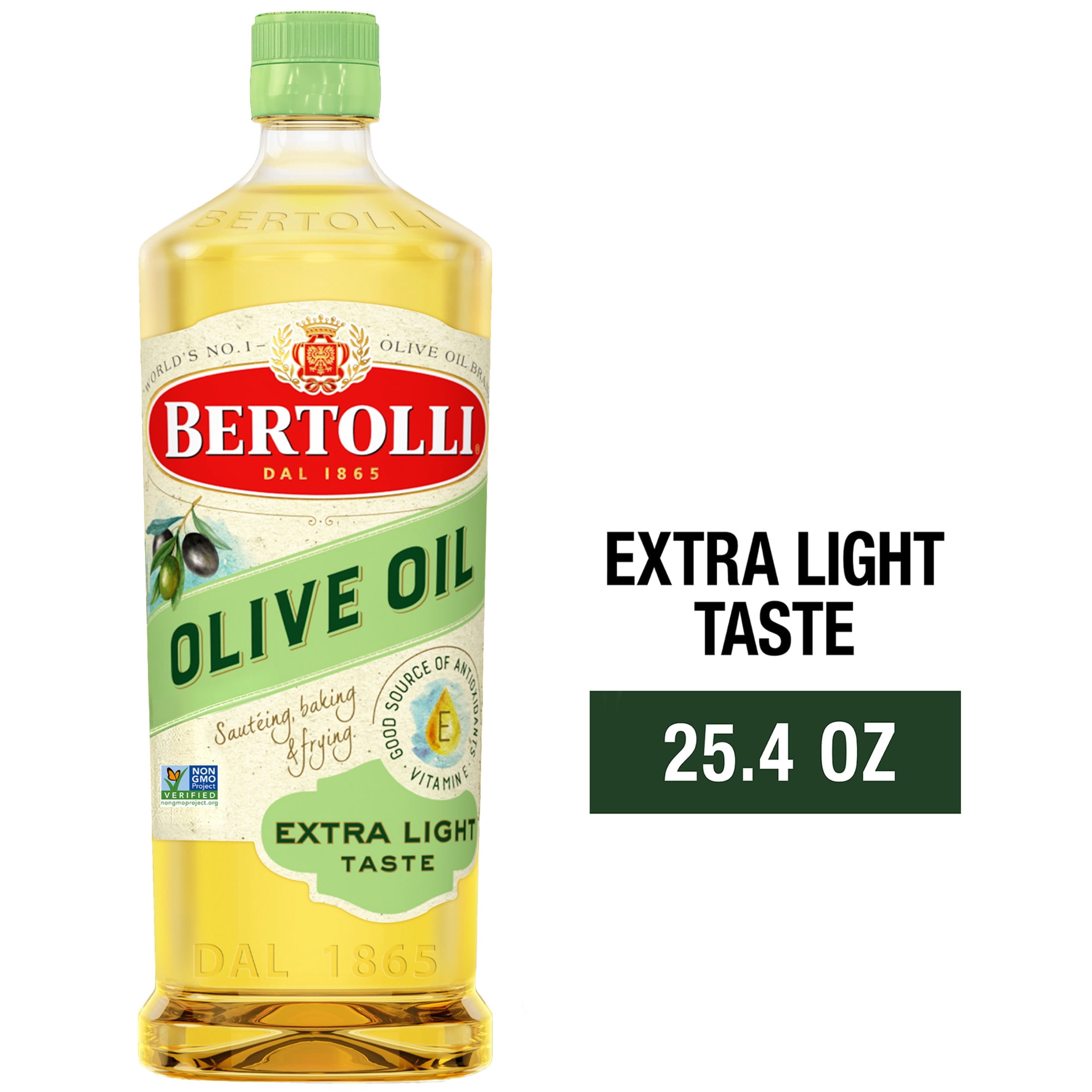Bertolli Olive Oil Extra Light Taste 25.4 Fl Oz High-Temperature