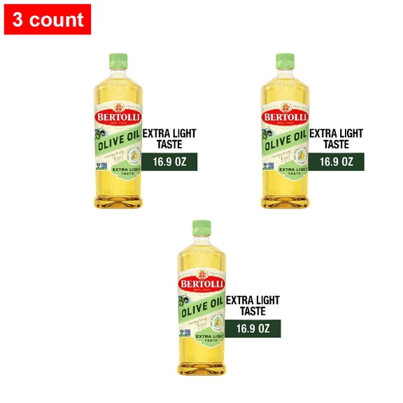 Bertolli Extra Light Taste Olive Oil 16.9 fl oz - 3 count
