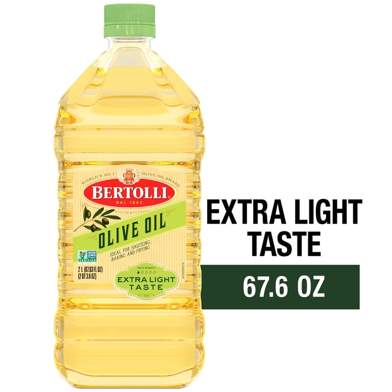 Bertolli Extra Light Olive Oil, Non-GMO, Perfect for High-Heat