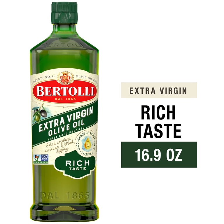 Bertolli Robust EVOO Cooking Extra Virgin Olive Oil, Original Rich