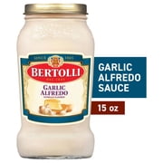 Bertolli Garlic Alfredo Sauce, Creamy Garlic Pasta Sauce, 15 oz
