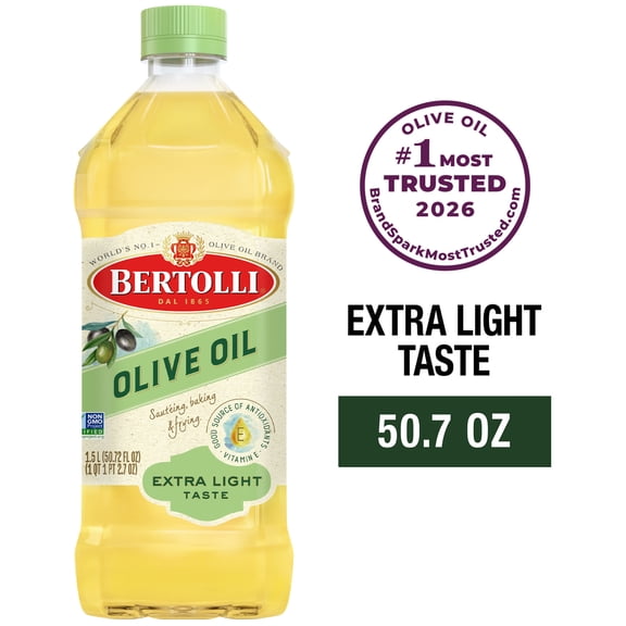 Bertolli Olive Oil, Extra Light, 50.7 fl oz
