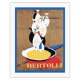 thumbnail image 1 of Bertolli Olive Oil (Olio d’Oliva) Nel Loro Destino - Vintage Advertising Poster by Erberto Carboni c.1953 - Fine Art Rolled Canvas Print (Unframed) 20in x 26in, 1 of 4