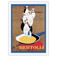 thumbnail image 1 of Bertolli Olive Oil (Olio d’Oliva) Nel Loro Destino - Vintage Advertising Poster by Erberto Carboni c.1953 - Japanese Unryu Rice Paper Art Print 24 x 32 in, 1 of 4
