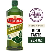 Bertolli Organic Extra Virgin Olive Oil, Rich Taste, 25.4 fl oz