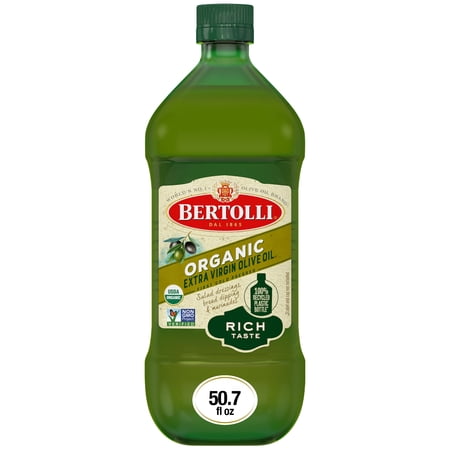 Bertolli Organic Extra Virgin Olive Oil, Rich Taste, 50.7 fl oz