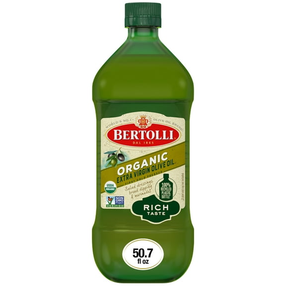 Bertolli Organic Extra Virgin Olive Oil, Rich Taste, 50.7 oz