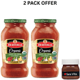 thumbnail image 1 of Bertolli Organic Olive Oil, Basil, and Garlic Pasta Sauce, 1 of 11