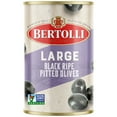 thumbnail image 1 of Bertolli Large Black Ripe Pitted Olives, Whole, 6 oz, 1 of 15