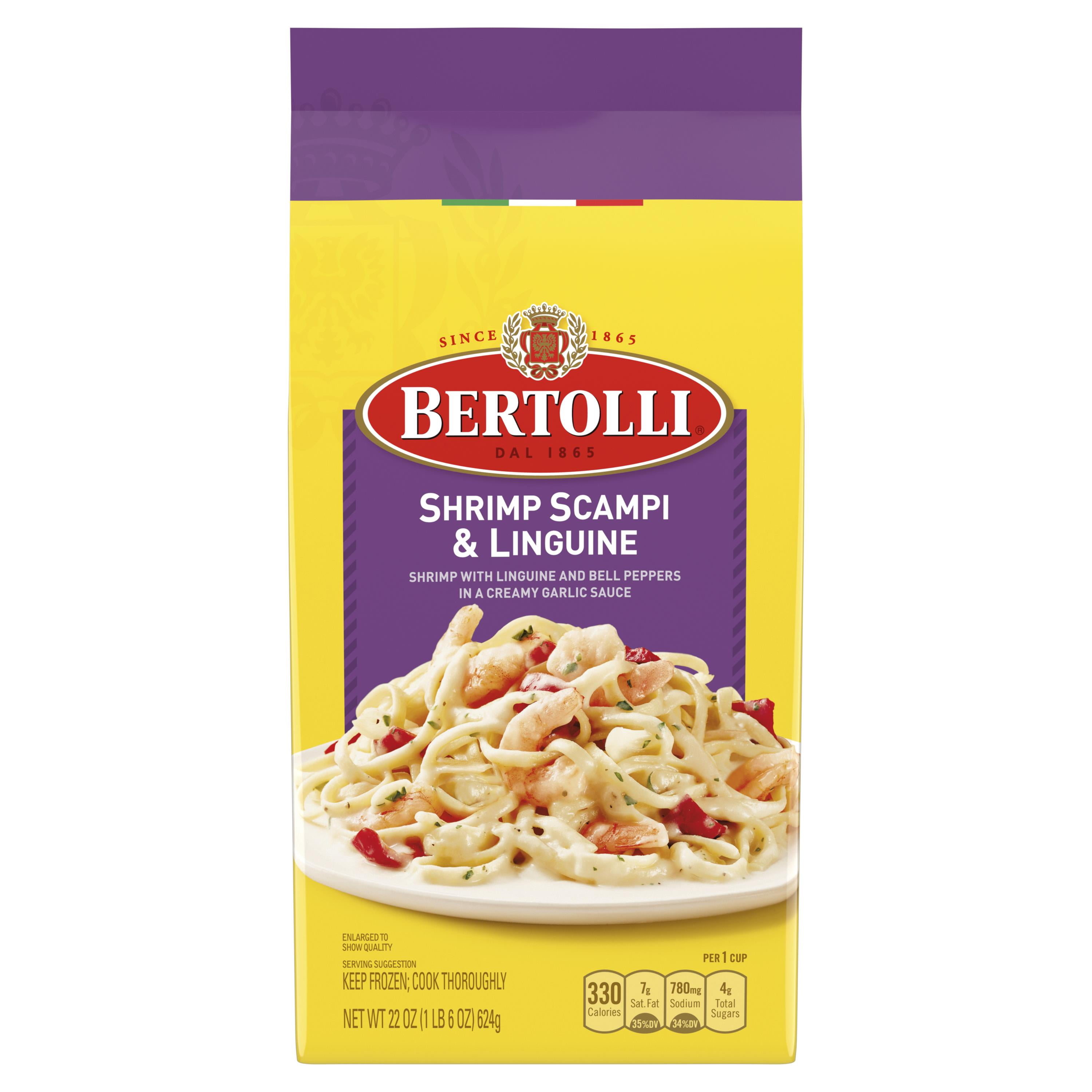 Bertolli Shrimp Scampi & Linguine Frozen Meal, 22 oz (Frozen)