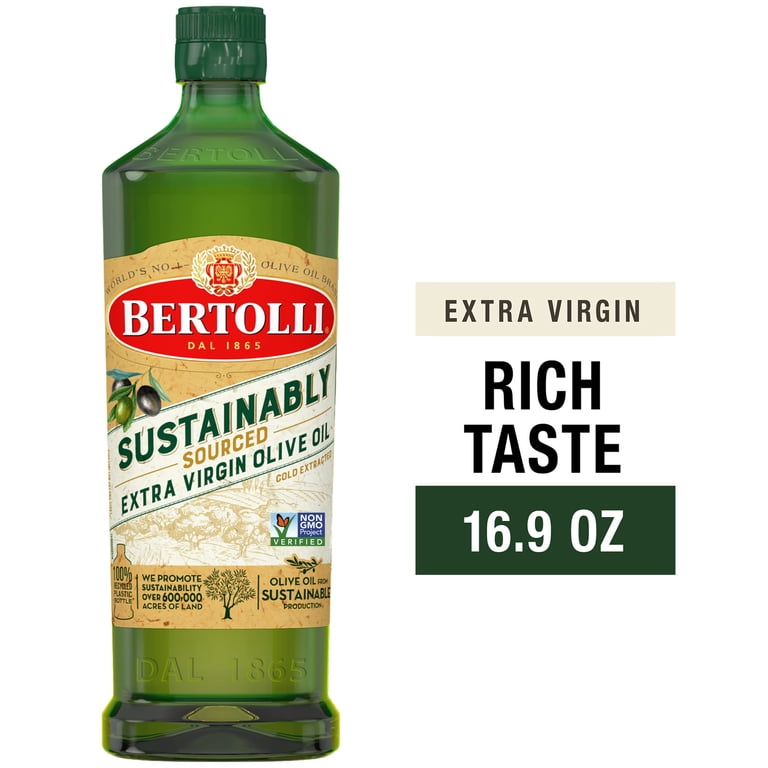 Bertolli Sustainably Sourced Extra Virgin Olive Oil, Rich Taste