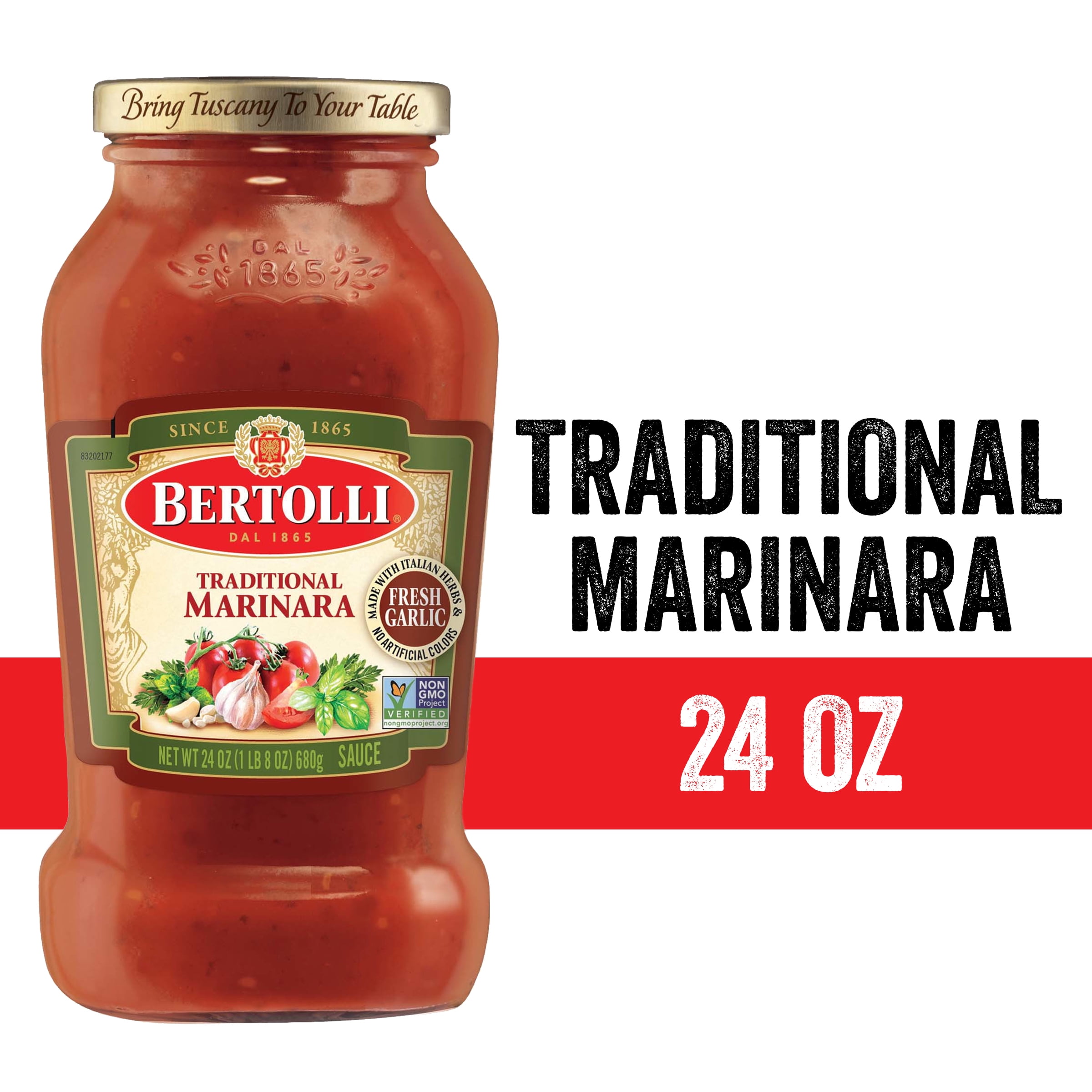 Bertolli Traditional Marinara Sauce with Italian Herbs and Fresh Garlic