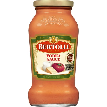 Bertolli Vodka Pasta Sauce with Fresh Cream, 24 oz