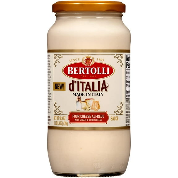 Bertolli DItalia Four Cheese Alfredo Sauce Pack (Pack of 10)