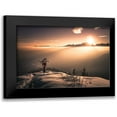 thumbnail image 1 of Bertoncelj, Sandi 18x13 Black Modern Framed Museum Art Print Titled - Greeting To The Sun, 1 of 5