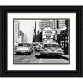 thumbnail image 1 of Bertrand, Alain 24x20 Black Ornate Wood Framed with Double Matting Museum Art Print Titled - Greyhound Depot, 1 of 4