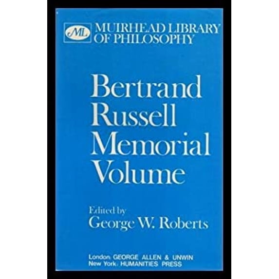 Pre-Owned Bertrand Russell Memorial Volume (Hardcover) 9780041920345