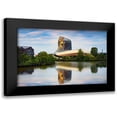 thumbnail image 1 of Bertrande, Arnaud 24x17 Black Modern Framed Museum Art Print Titled - La cite du Vin, 1 of 5