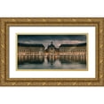 thumbnail image 1 of Bertrande, Arnaud 32x18 Gold Ornate Wood Framed with Double Matting Museum Art Print Titled - Place de la bourse, 1 of 4