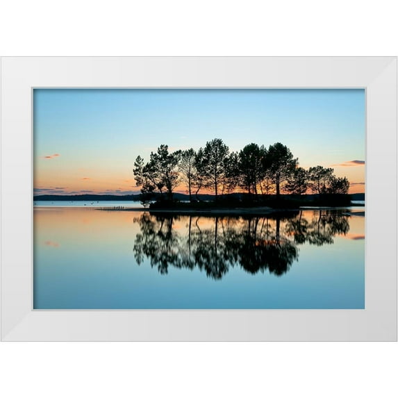 Bertrande, Arnaud 32x23 White Modern Wood Framed Museum Art Print Titled - Recto - Verso