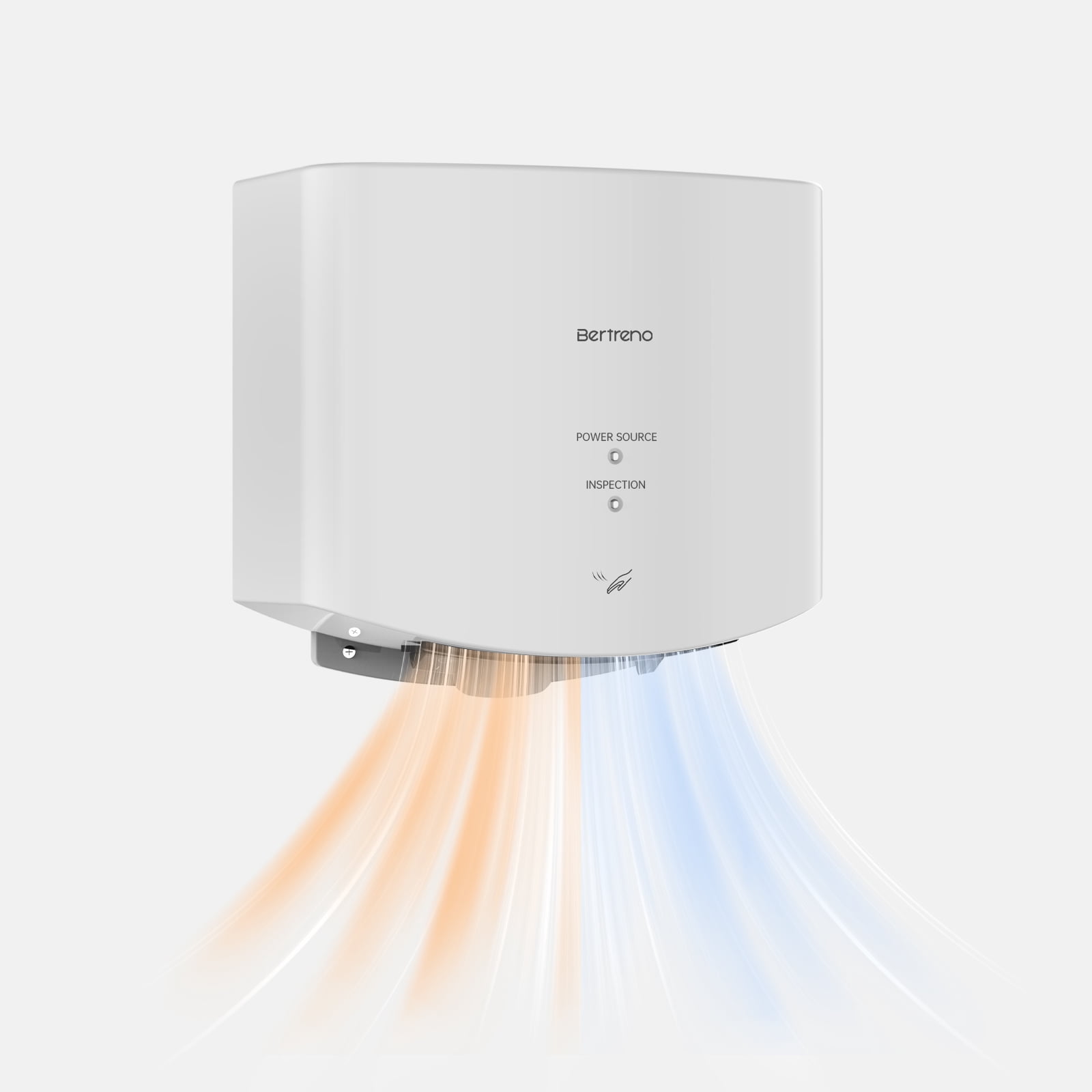 Bertreno Automatic Hand Dryer with Commercial Electric HEPA Filter High