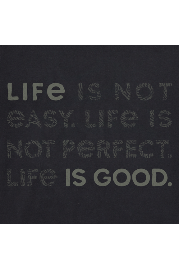 Berts Braided Life Isnt Easy Crusher Tee