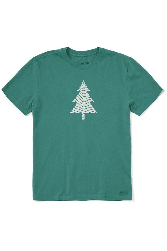 Berts Wavy Evergreen Crusher Tee