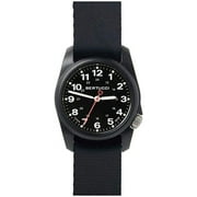 Bertucci A-1R Black Nylon Strap 36mm Black Dial Field Comfort Watch