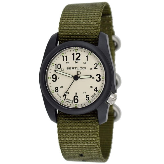 Bertucci DX3 Field Watch Stone Dial 11049