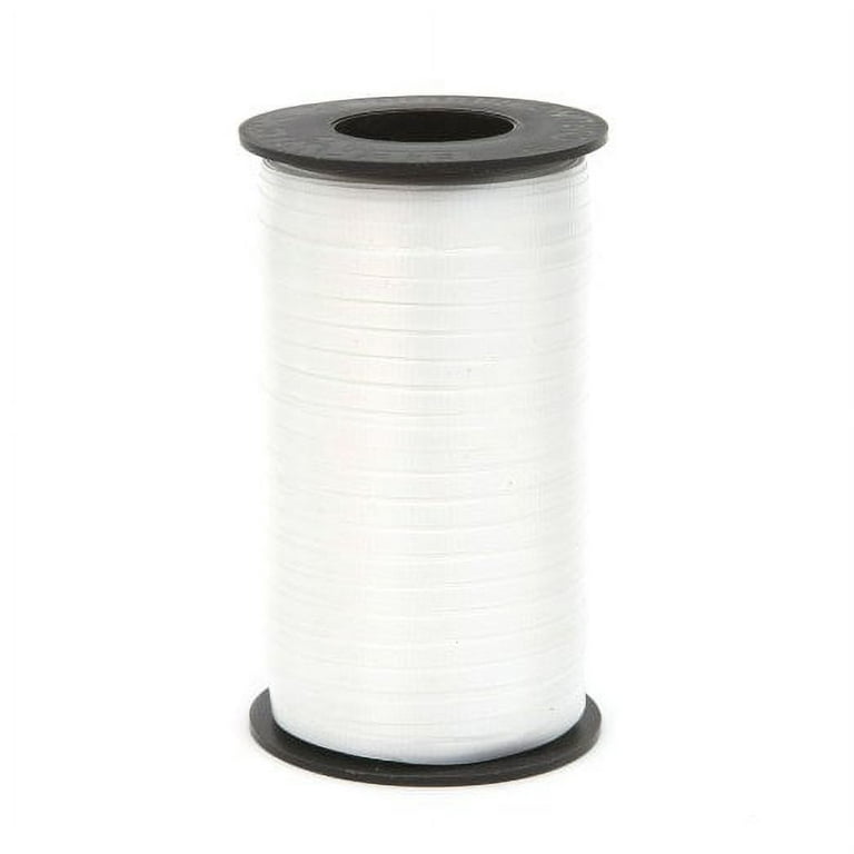 3/16 Curling Ribbon Crimped: White (550 Yards)