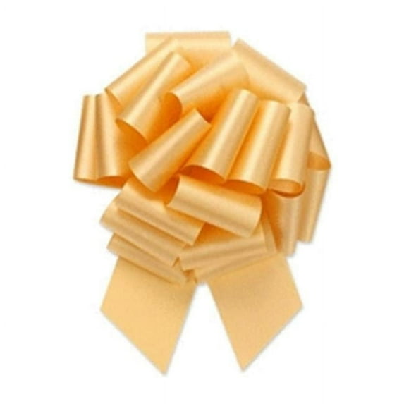Berwick Offray 20821 8 in. Pull Bow Ribbon - Gold