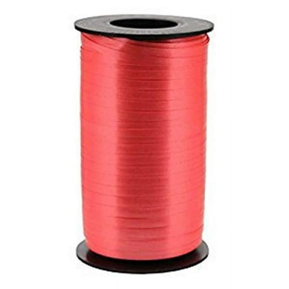 Berwick Offray 20878 500 Yard Smooth Ribbon, Red