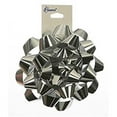 thumbnail image 1 of Berwick Offray 75873 4 in. Metallic Hair Bow, Silver, 1 of 1