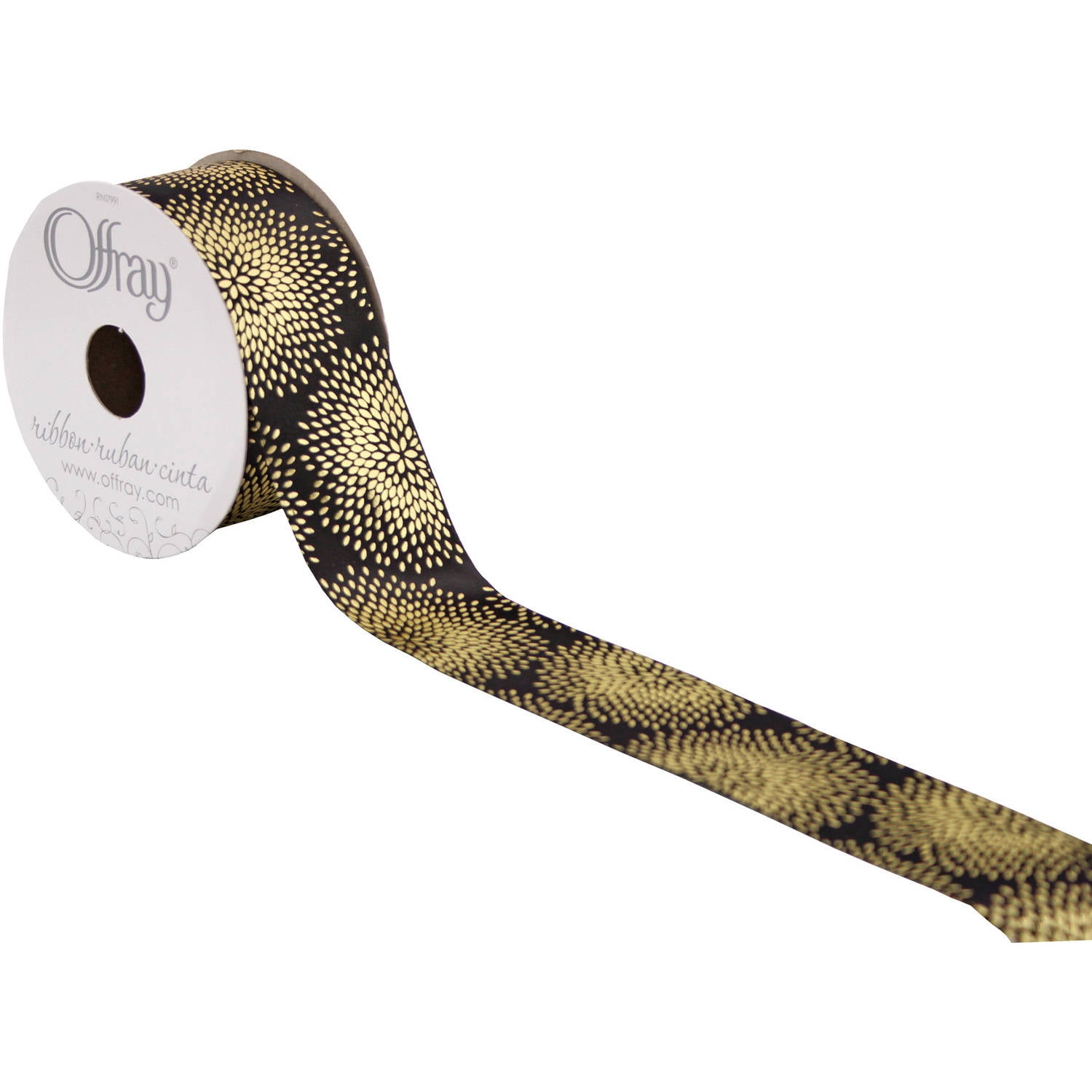 Berwick Offray Assorted Colors Polyester Ribbon, 3.25" x 1.5"