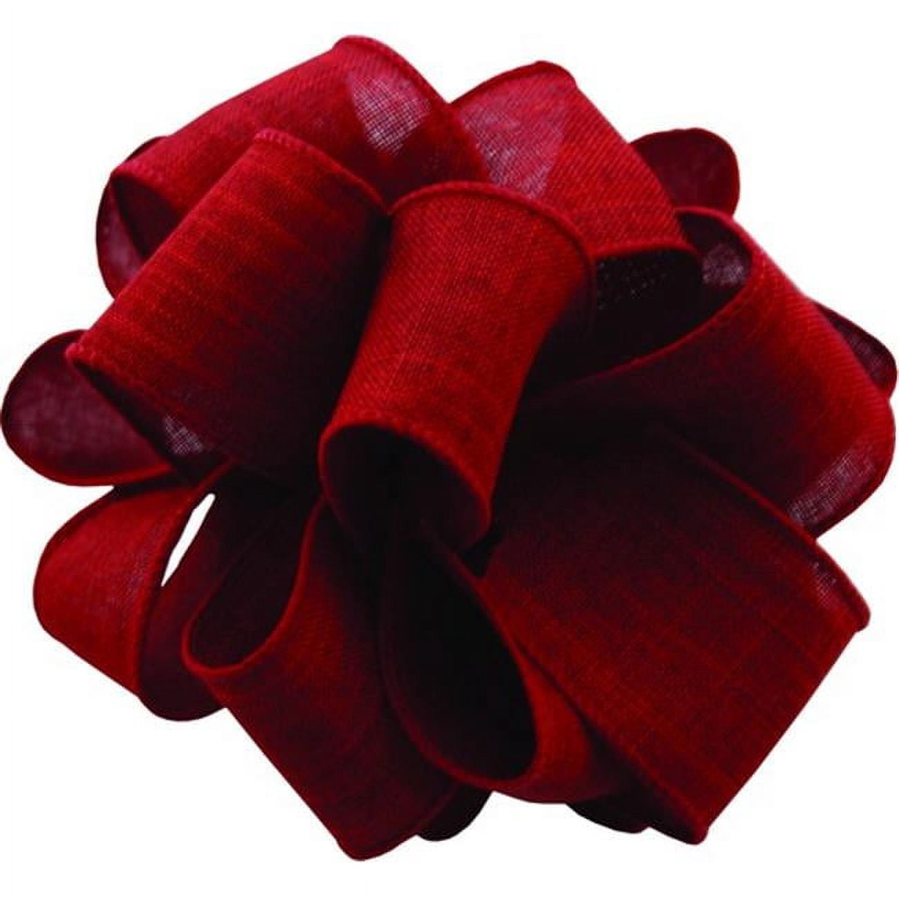berwick offray dwi linen wired edge ribbon-2-1/2 wide x 50 yards ribbon ...