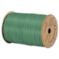 thumbnail image 1 of Berwick Offray Matte Emerald Green Raffia Ribbon, 1/4'' Wide, 100 Yards, 1 of 1