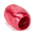 thumbnail image 1 of Berwick Offray Team Spirit Solid School Color 66' Football Plastic Curling Ribbon, Red, 1 of 2
