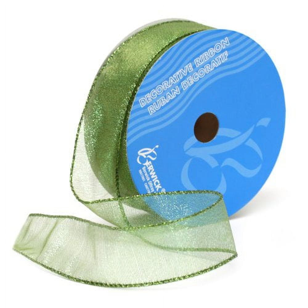 Berwick Wired Edge Envy Craft Ribbon 1 1 2 Inch Wide by 25 Yard
