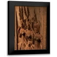 thumbnail image 1 of Berzel, Erin 11x14 Black Modern Framed Museum Art Print Titled - Apsara Carvings, 1 of 5