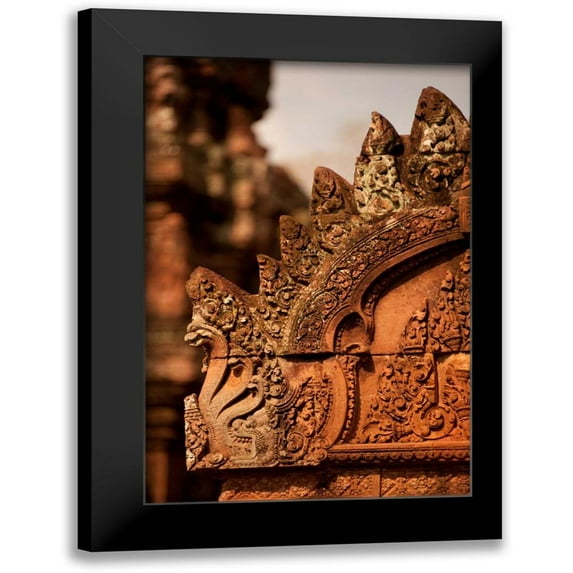 Berzel, Erin 11x14 Black Modern Framed Museum Art Print Titled - Carvings IV