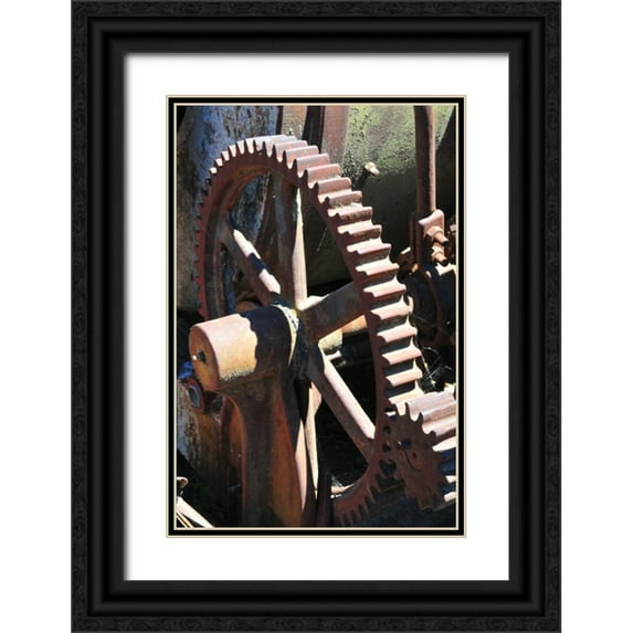 Berzel, Erin 11x14 Black Ornate Wood Framed with Double Matting Museum Art Print Titled - New Era II