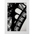 thumbnail image 1 of Berzel, Erin 11x14 White Modern Wood Framed Museum Art Print Titled - Eiffel Tower Latticework I, 1 of 4