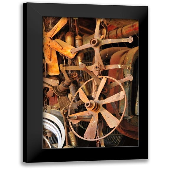 Berzel, Erin 13x18 Black Modern Framed Museum Art Print Titled - New Era VII