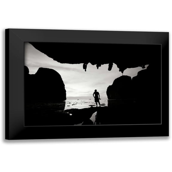 Berzel, Erin 14x11 Black Modern Framed Museum Art Print Titled - Ko Phi Phi Sunset II