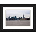 thumbnail image 1 of Berzel, Erin 14x11 Black Ornate Wood Framed with Double Matting Museum Art Print Titled - NYC Skyline III, 1 of 4