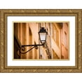thumbnail image 1 of Berzel, Erin 14x11 Gold Ornate Wood Framed with Double Matting Museum Art Print Titled - Streets Lights in Lyon I, 1 of 4