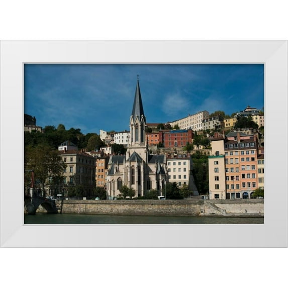 Berzel, Erin 14x11 White Modern Wood Framed Museum Art Print Titled - Vieux Lyon II