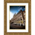 thumbnail image 1 of Berzel, Erin 17x24 Gold Ornate Wood Framed with Double Matting Museum Art Print Titled - Amsterdam Brick Facade, 1 of 4